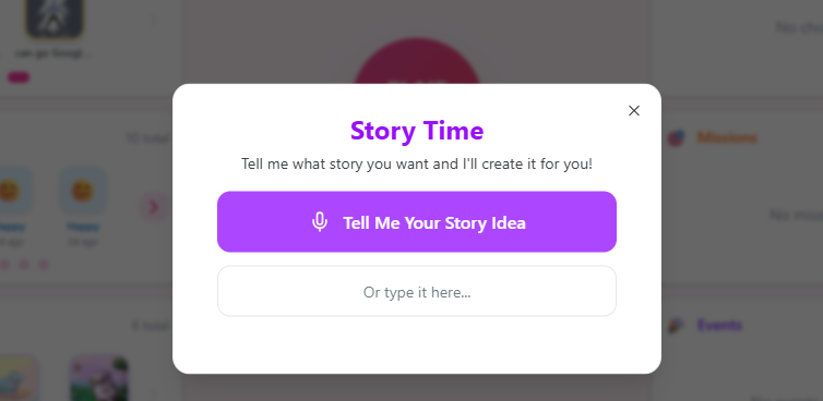 Story - Creative expression